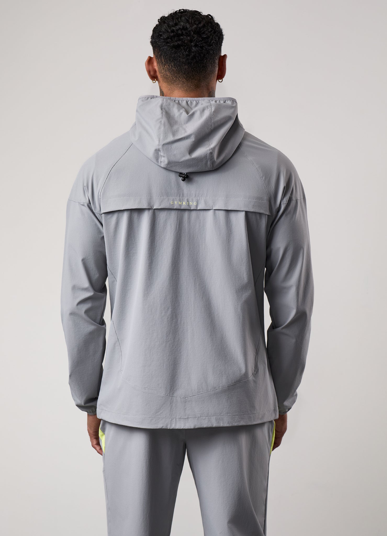 Gym King Fusion Tracksuit - Silver Grey