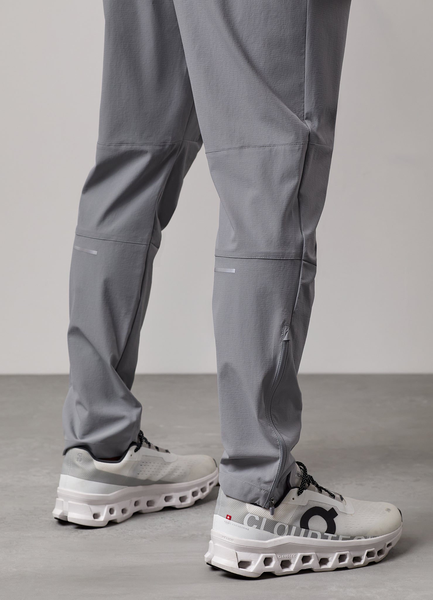 Gym King Fusion Tracksuit - Silver Grey