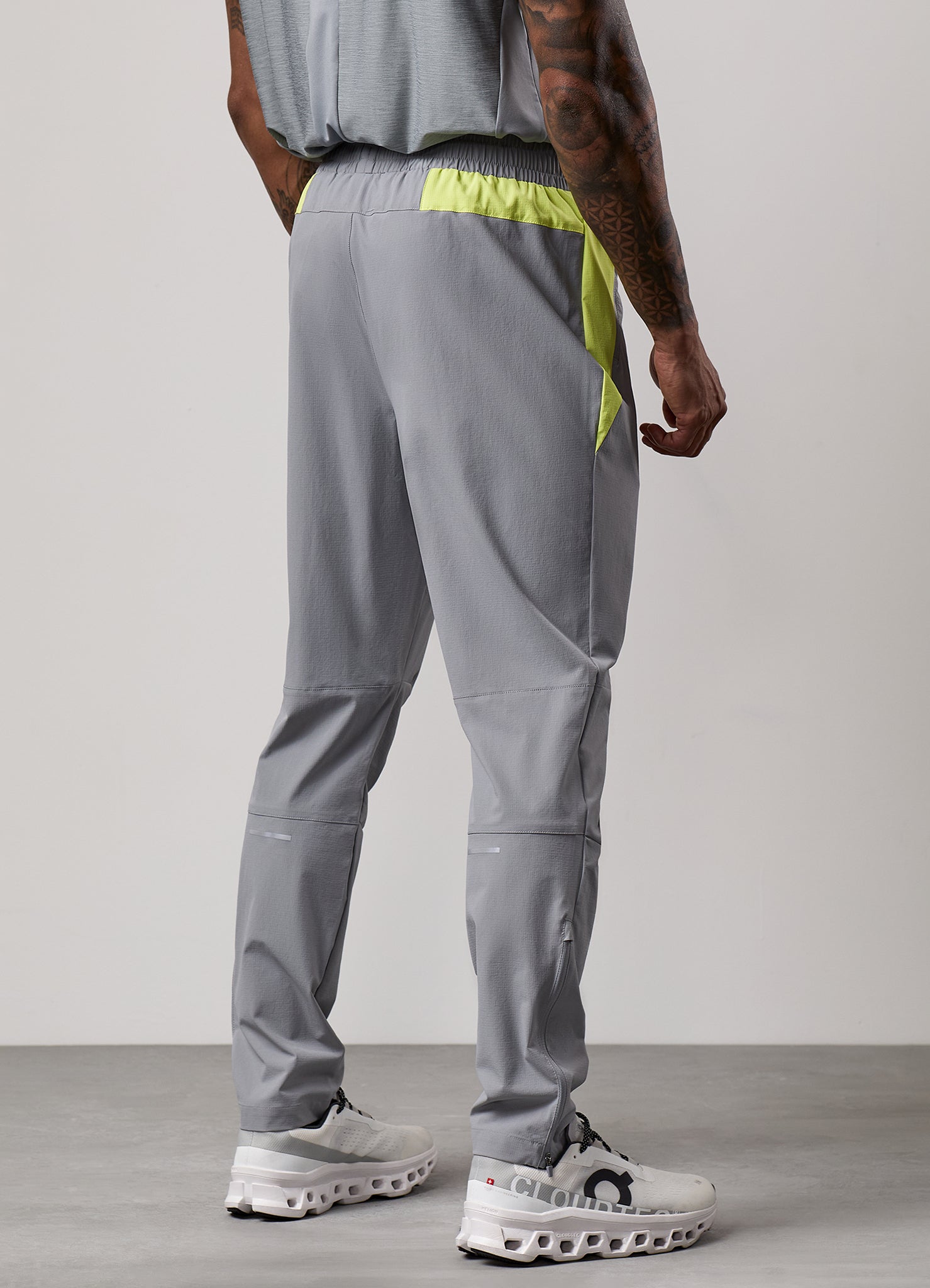 Gym King Fusion Tracksuit - Silver Grey