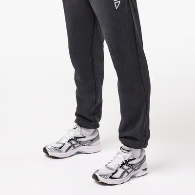 Gym King Fight Division Washed Gothic Jogger - Vintage Black