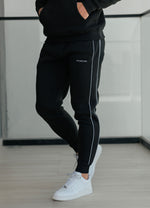 Gym King Core Piped Fleece Jogger - Black thumbnail