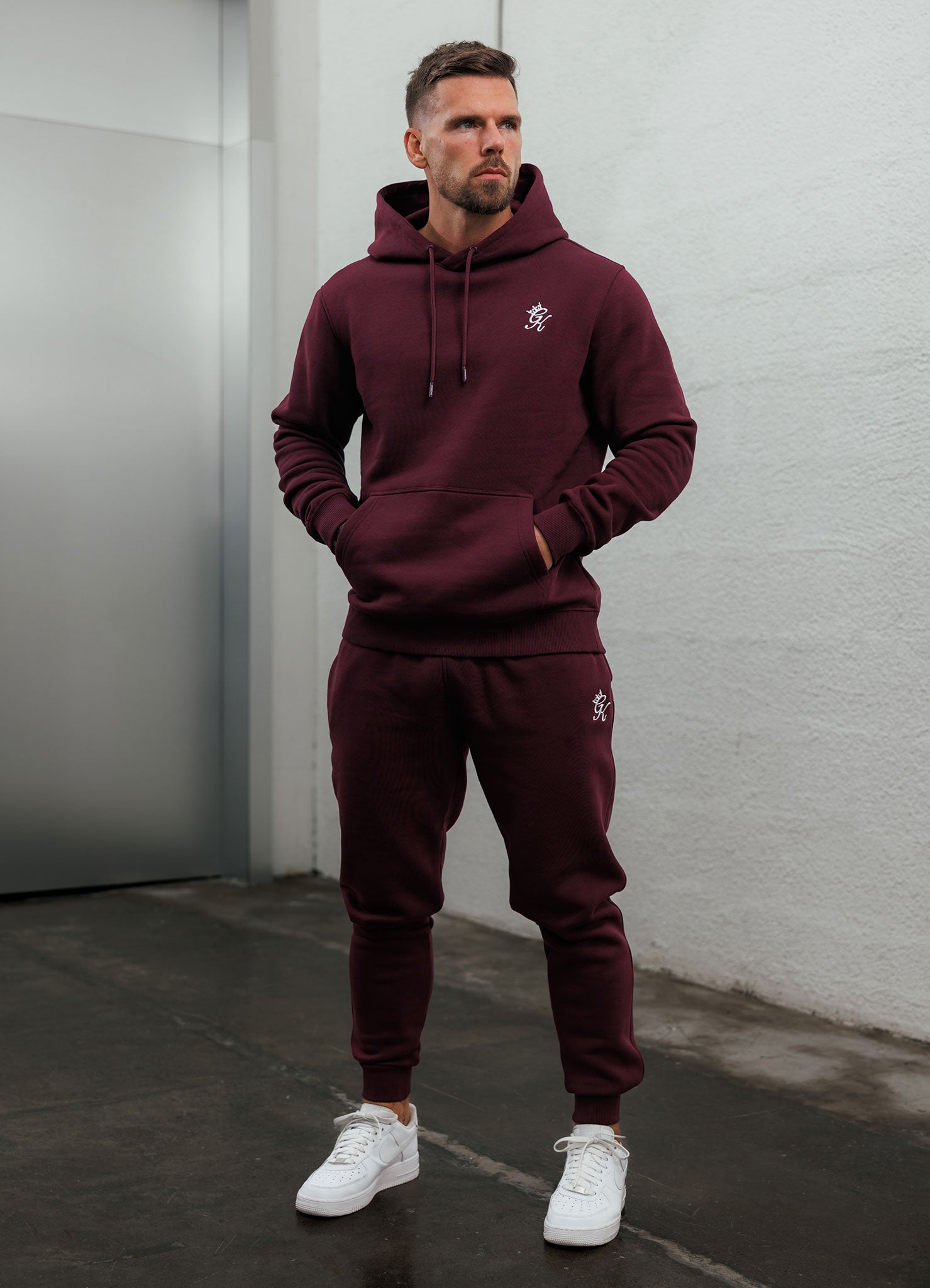 Gym King Fundamental Hood Tracksuit - Fig