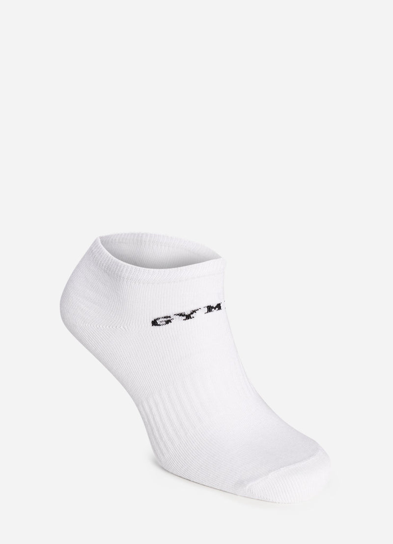 Gym King Motion Liner Socks (3pk) - White