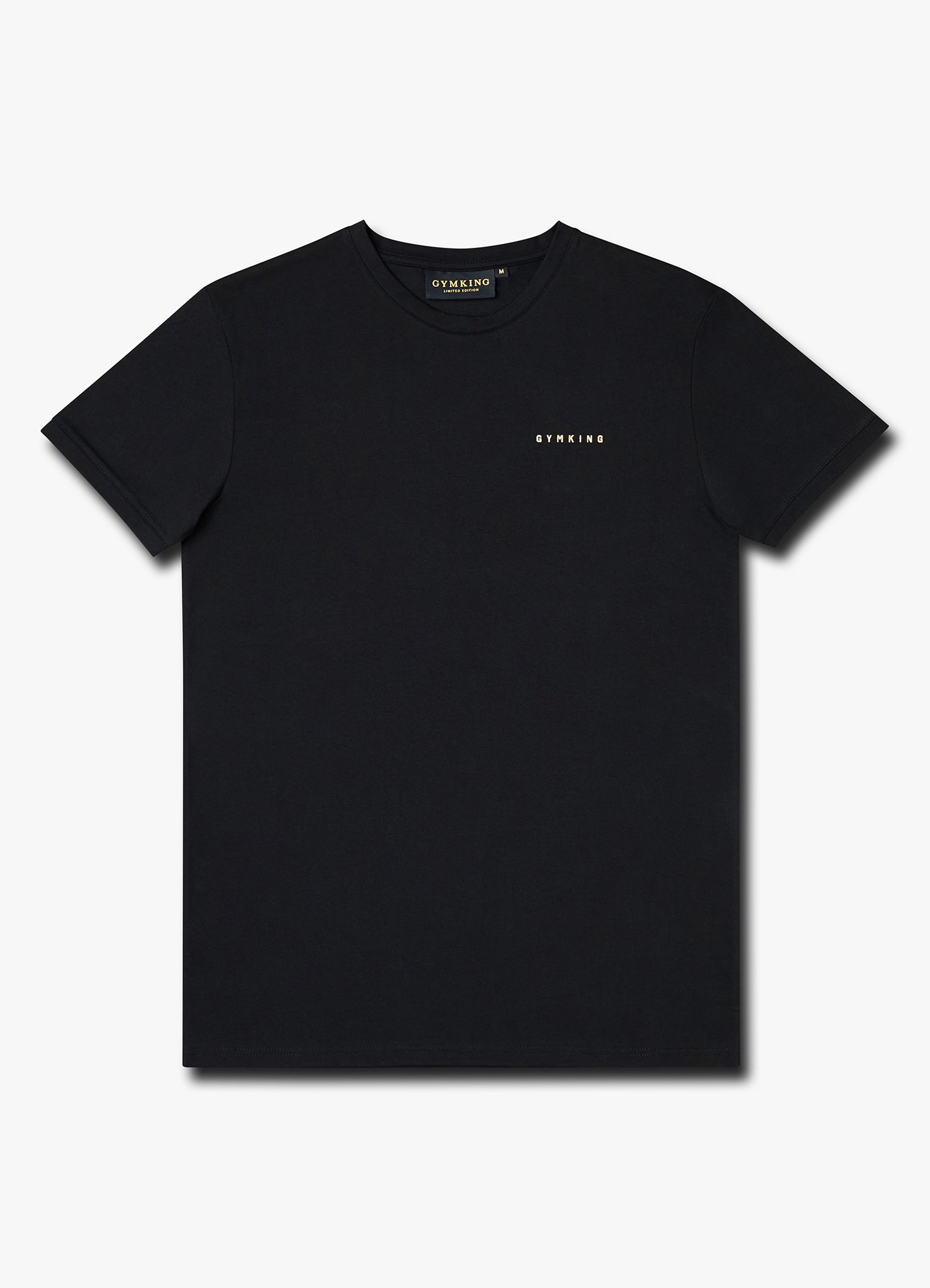 Gym King 10 Year Anniversary Tee - Black/Gold