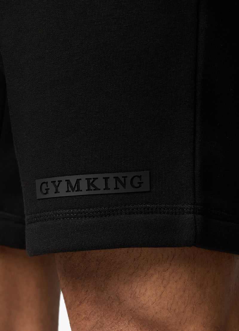 Gym King Box Logo Short - Black