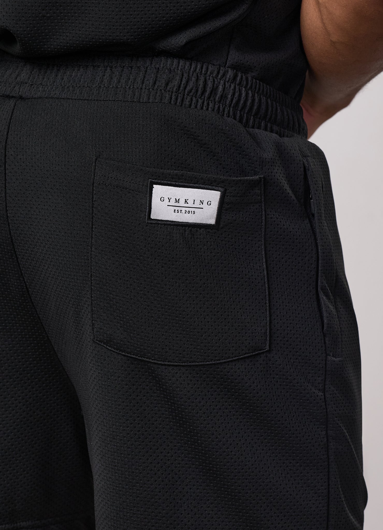 Gym King Brooklyn Mesh Short - Black