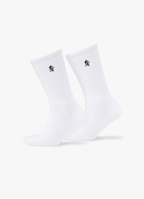 Gym King Core Sock (1PK) - White