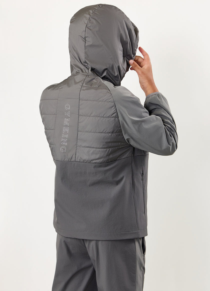 Gym King Kids Endurance Hybrid Jacket - Grey Multi
