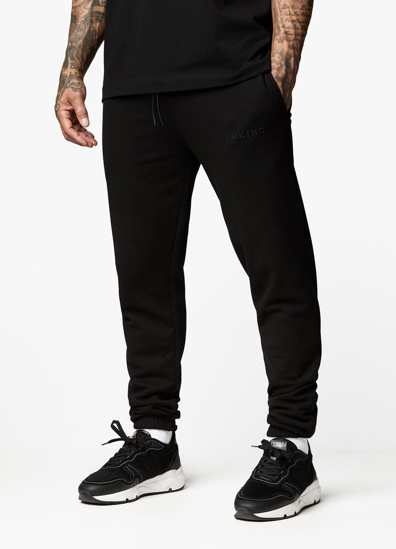 Gym King Est. Legacy Jogger - Black