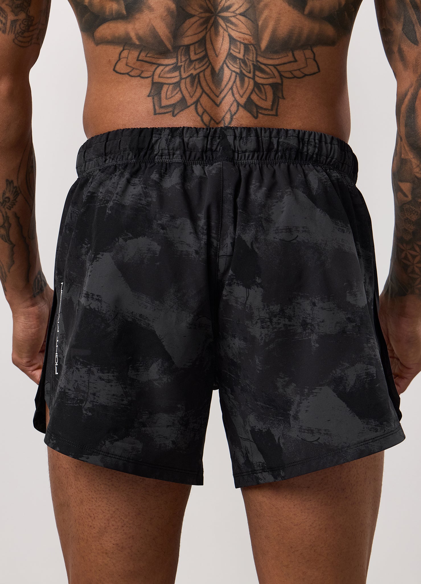 Gym King Fight Division Combat 5" Short - Graphite Print