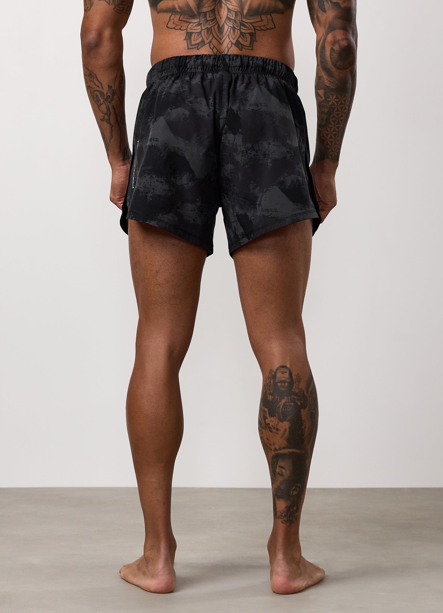 Gym King Fight Division Combat 5" Short - Graphite Print