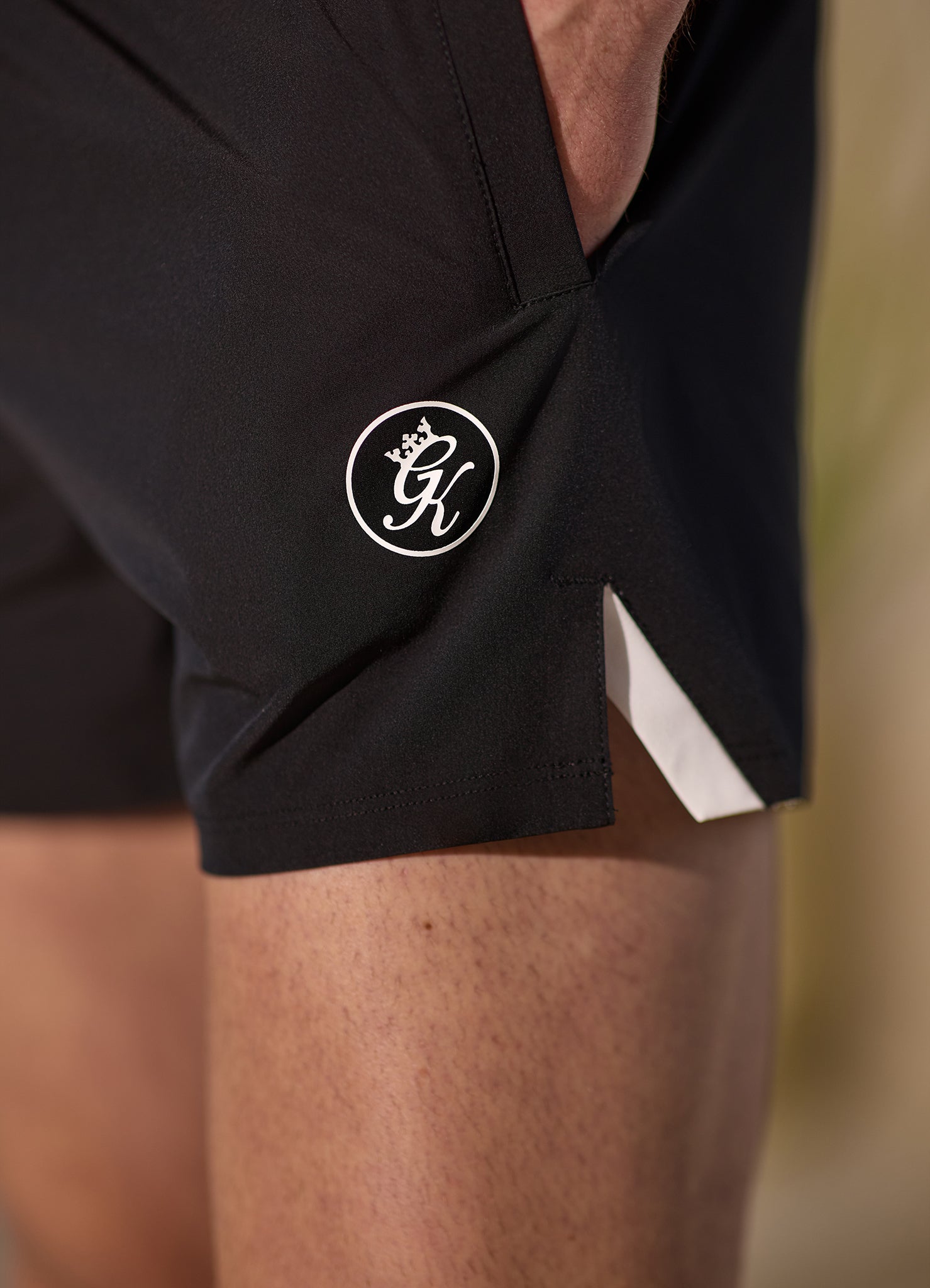 Gym King Miami Swim Short - Black