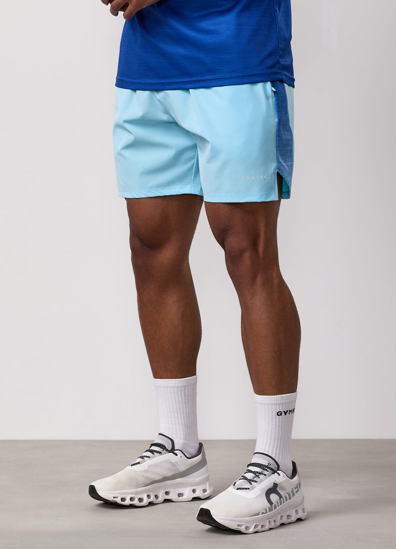 Gym King Ombre Space Dye Short - Capri Blue/Ocean Breeze