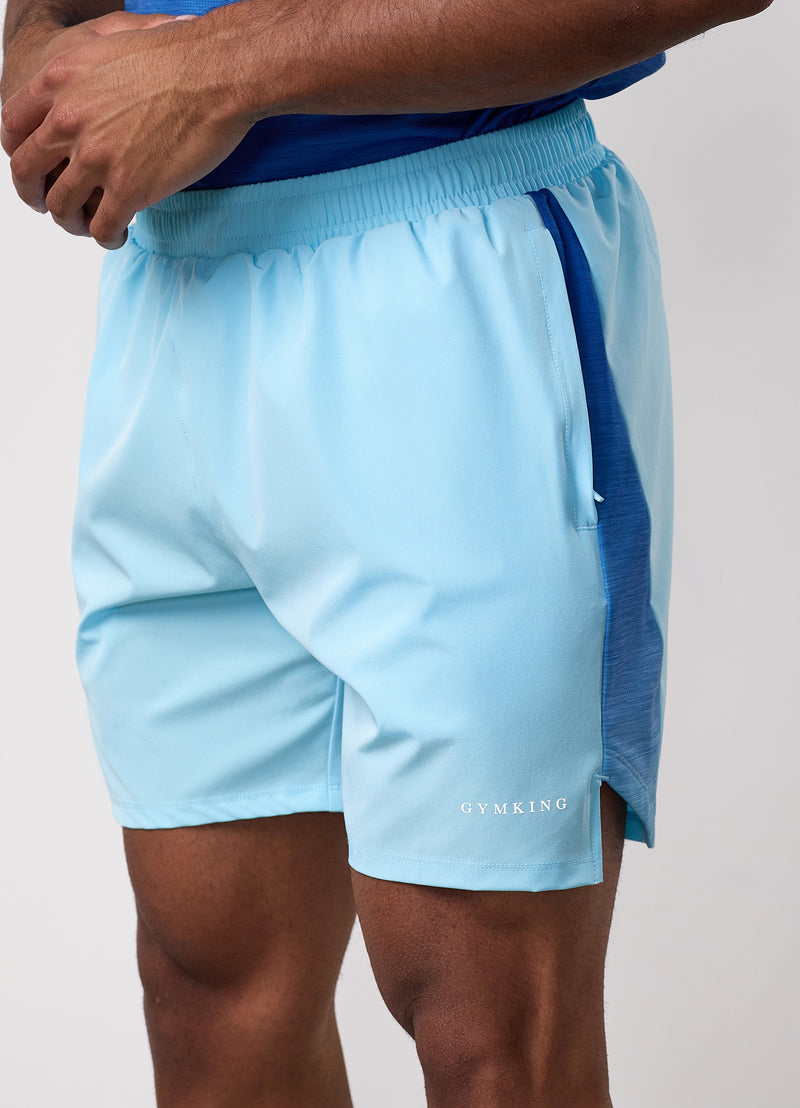 Gym King Ombre Space Dye Short - Capri Blue/Ocean Breeze