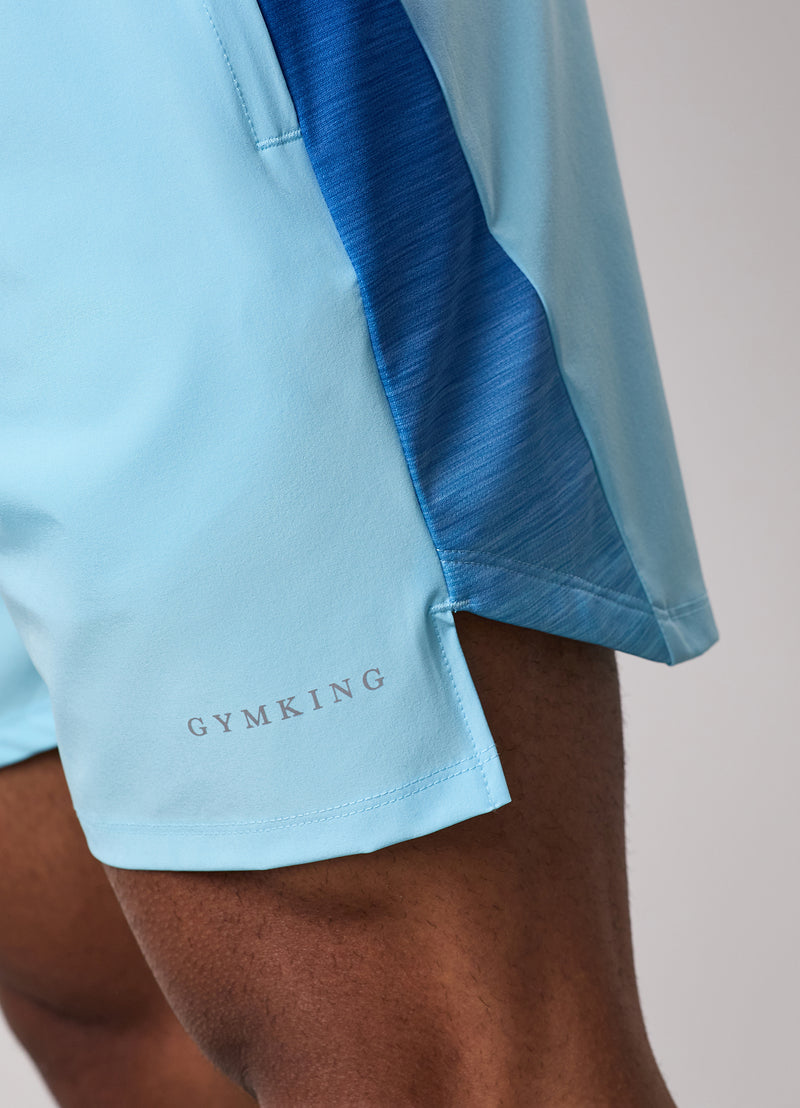 Gym King Ombre Space Dye Short - Capri Blue/Ocean Breeze