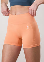 Gym King Power Lightweight Seamless Shorts - Vibrant Peach thumbnail