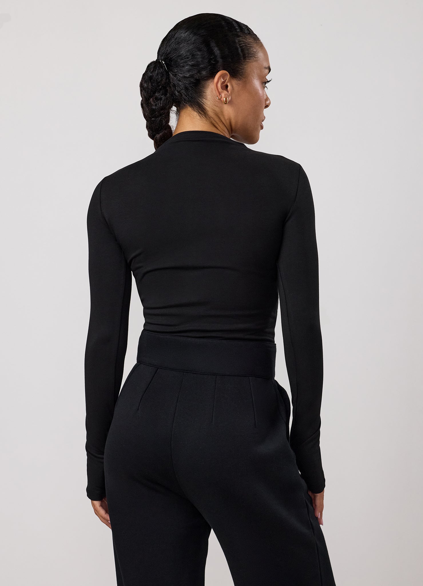 Gym King Precision Long Sleeve Tee - Black