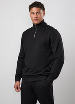 Gym King Victory 1/4 Zip - Black thumbnail
