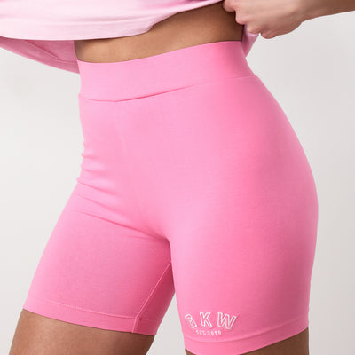 GKW 5" Cycle Short - Carnation Pink/Soft Pink
