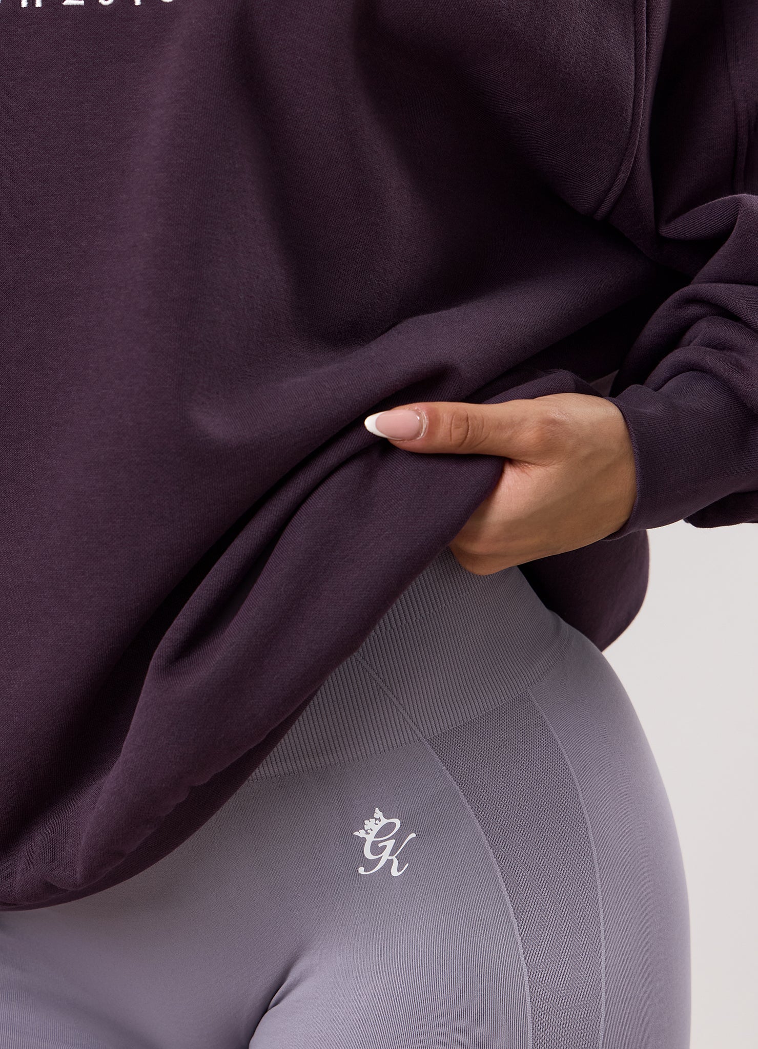 GKW Oversized Crew - Deep Purple