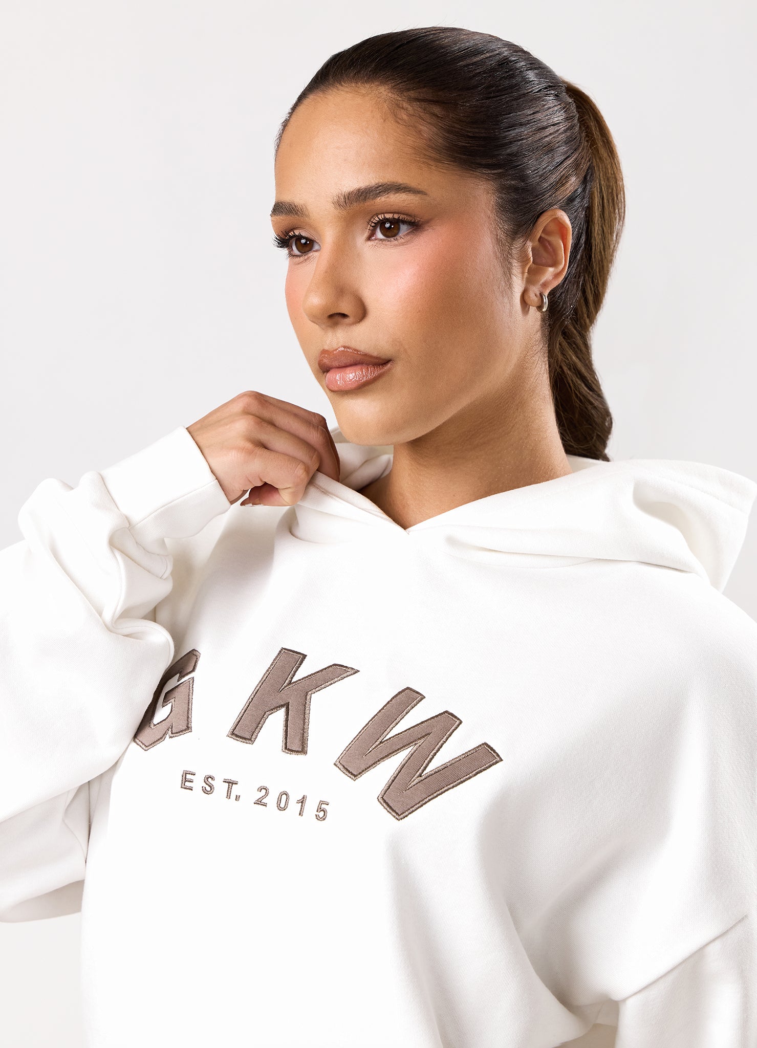 GKW Oversized Hood - Cream