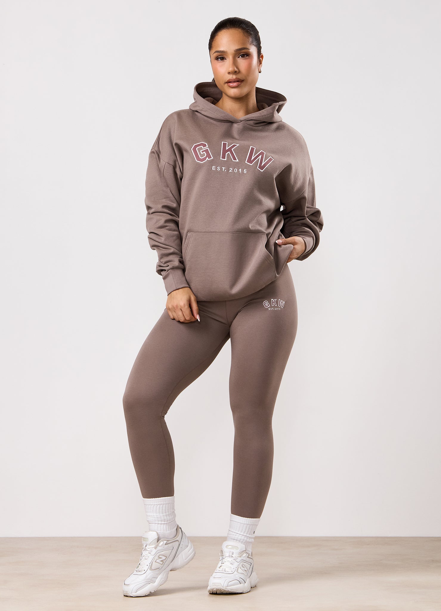 GKW Oversized Hood - Truffle