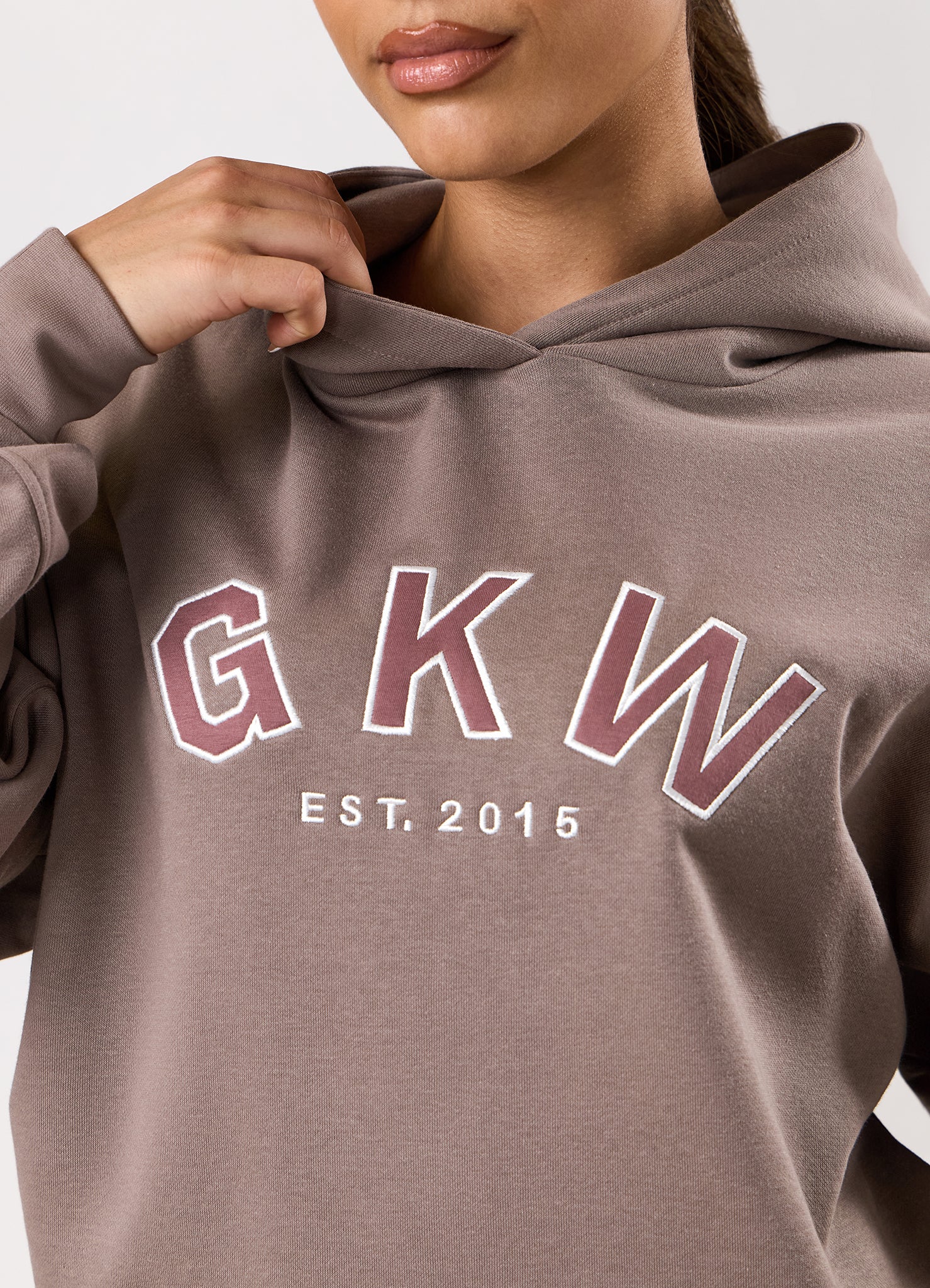 GKW Oversized Hood - Truffle