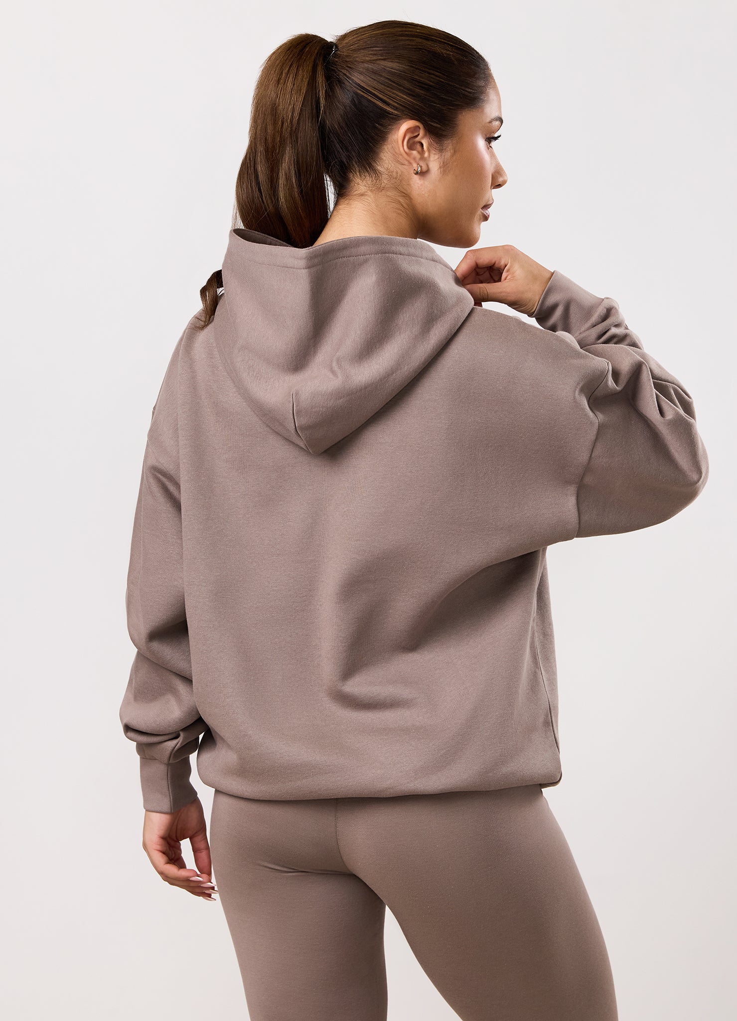 GKW Oversized Hood - Truffle