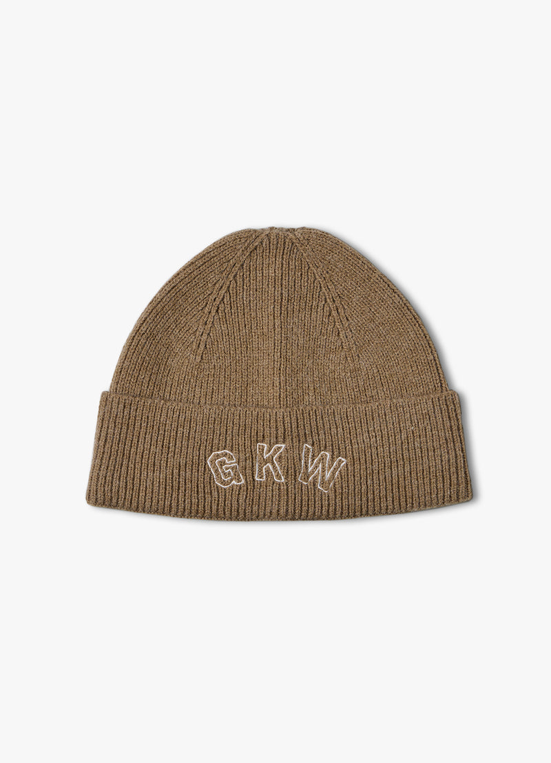 GKW Rib Knit Beanie - Truffle