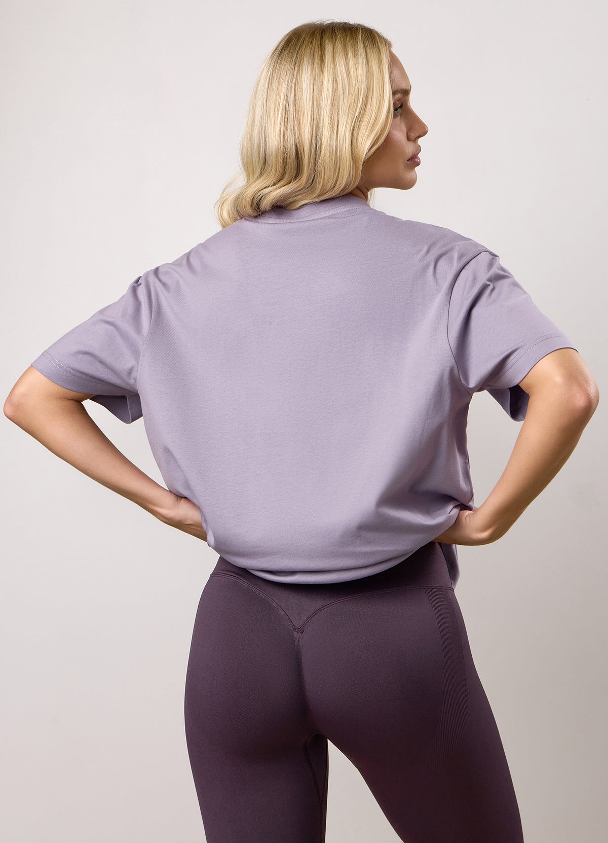 Gym King GKW Boyfriend T-Shirt - Dusky Purple