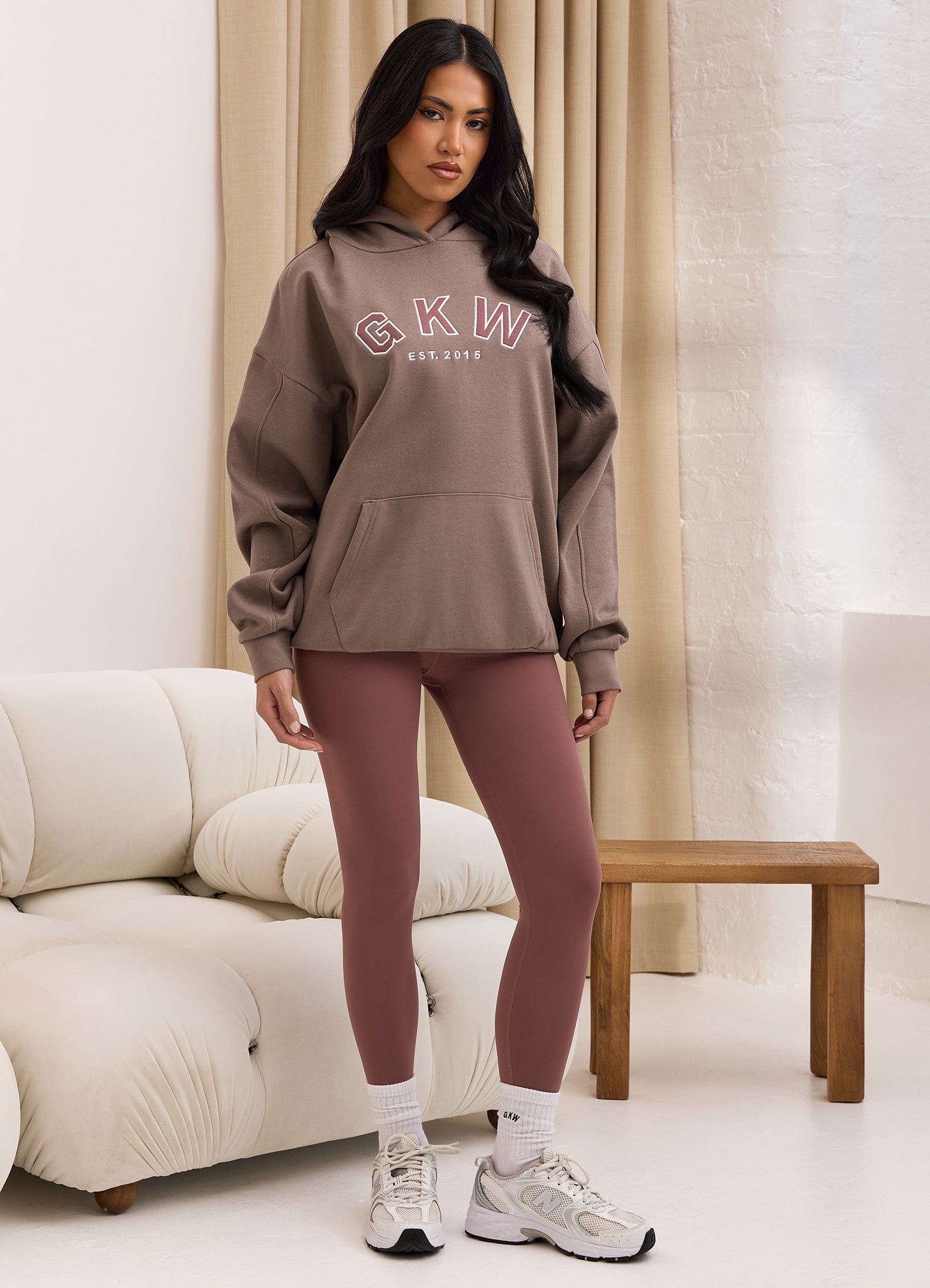 Gym King 365 Legging - Brown Plum