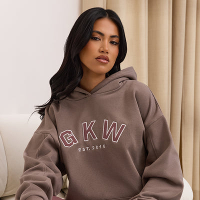 GKW Oversized Hoodie - Truffle