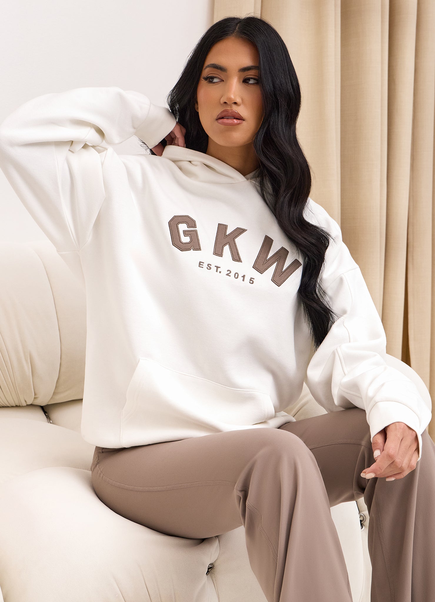 GKW Oversized Hood - Cream