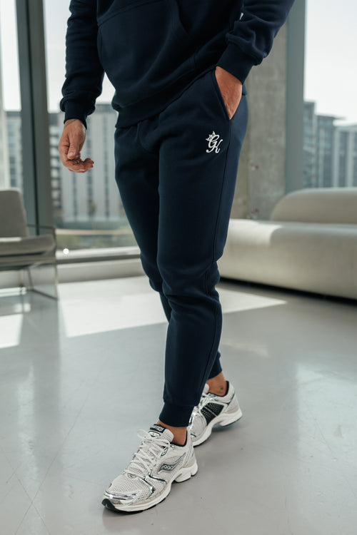 Gym King Fundamental Fleece Jogger - Navy