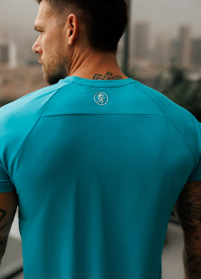 Gym King Pro Jersey Tee - Marine Teal