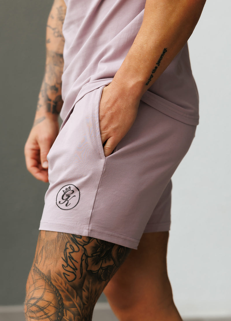 Gym King Pro V2 Jersey 6" Short - Lilac Smoke