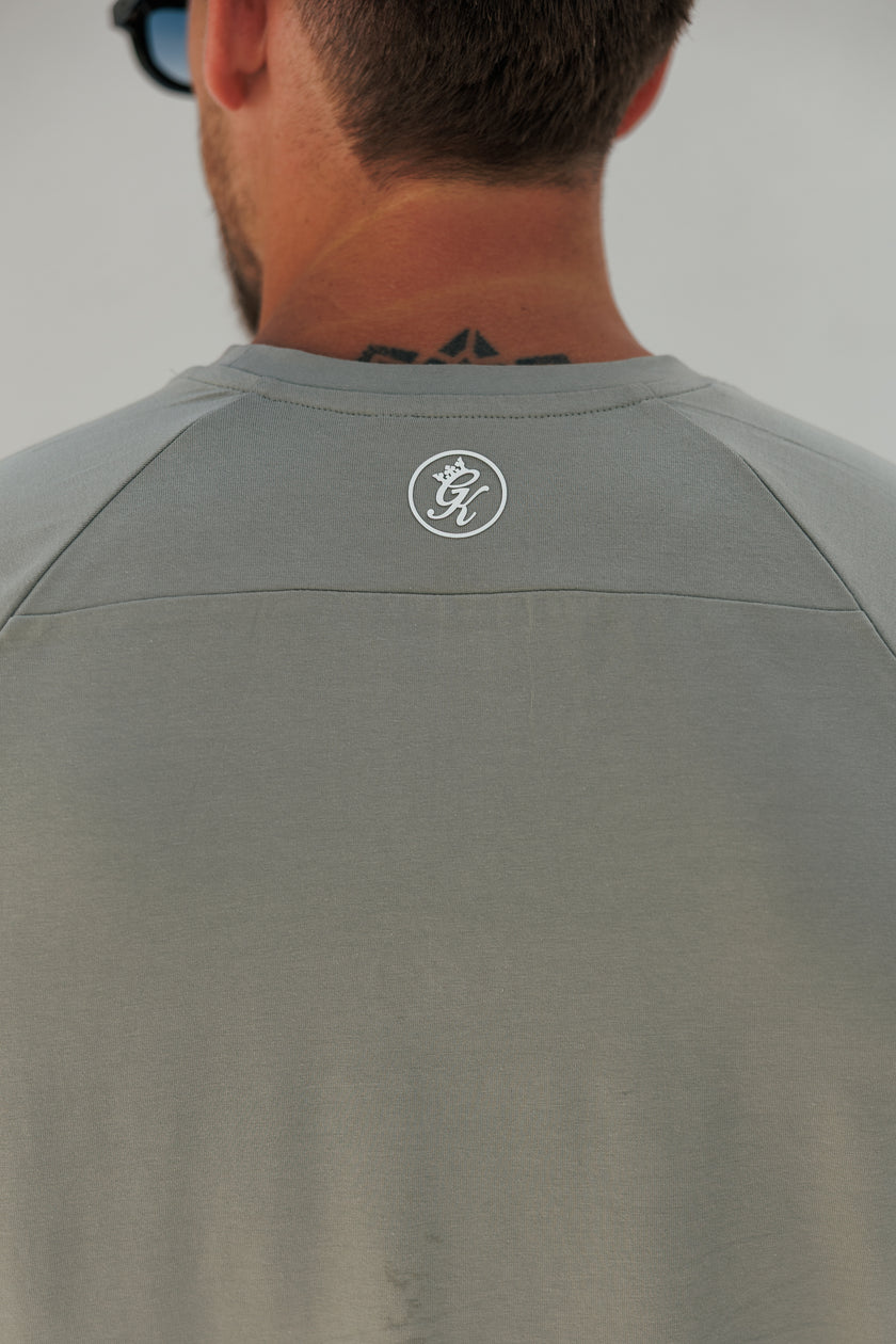 Gym King Pro Logo Tee - Soft Khaki
