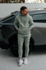 Gym King Fundamental Linear Hood Tracksuit - Urban Sage thumbnail