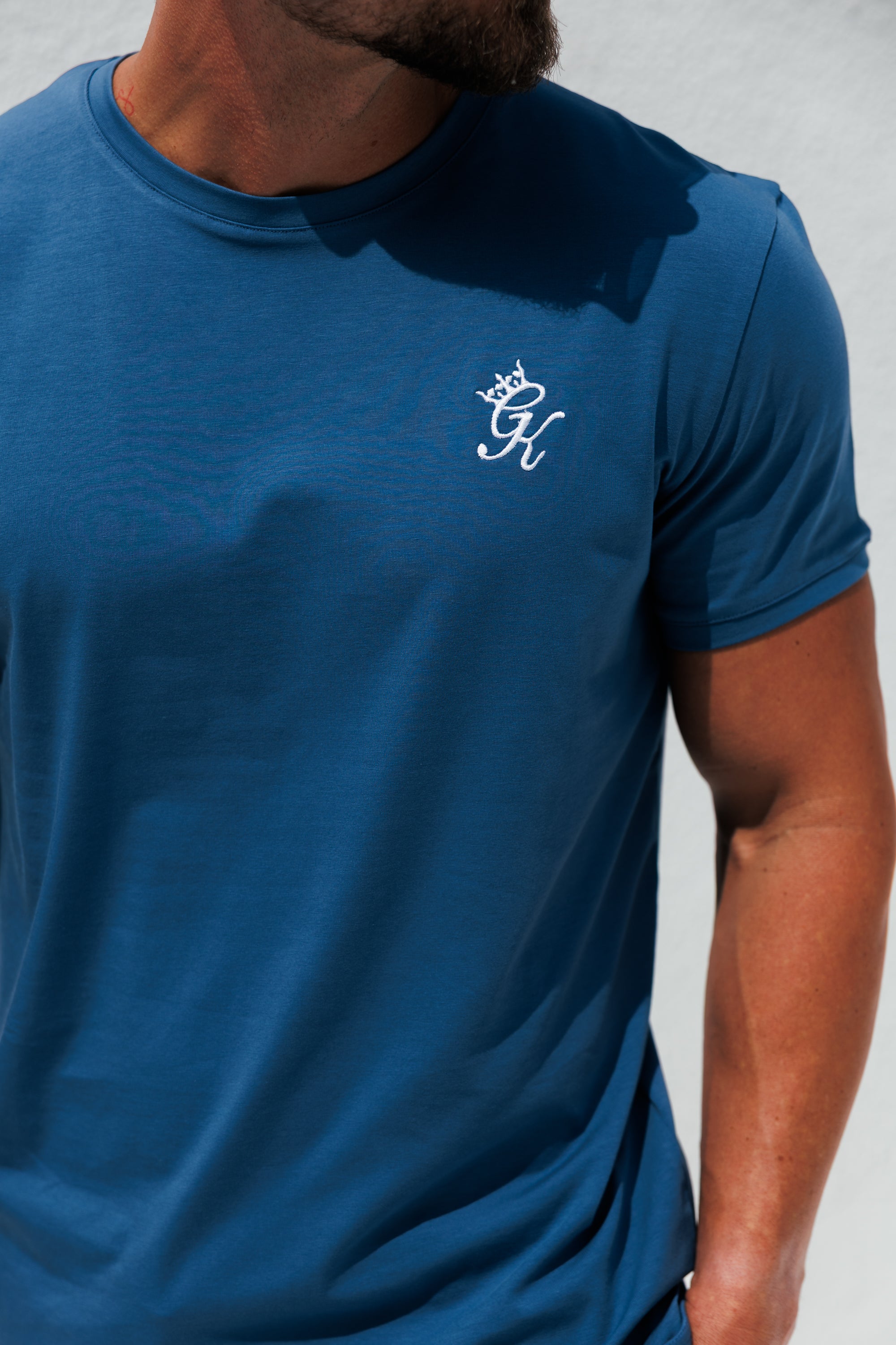 Gym King Fundamental Tee - Blueprint