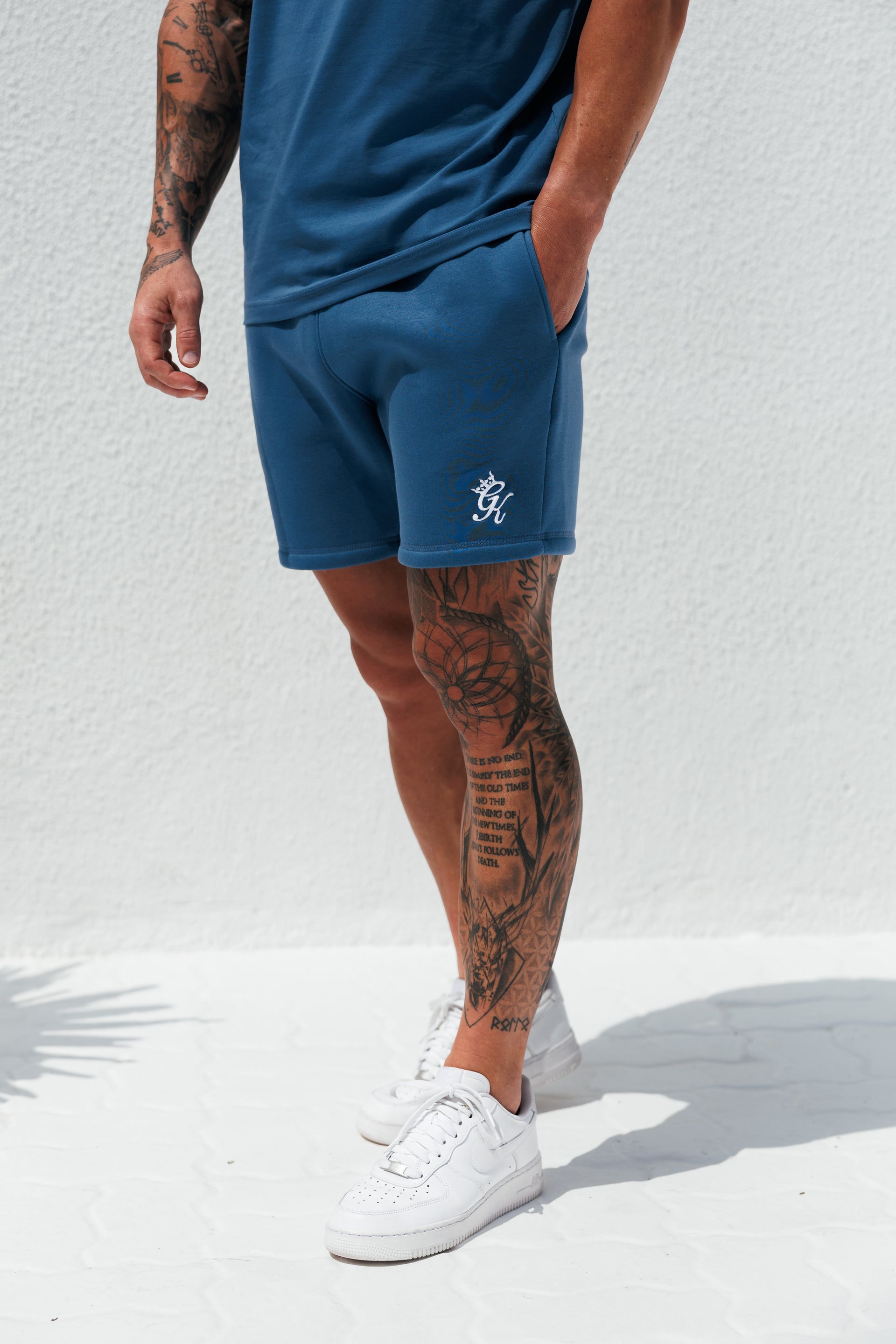 Gym King Fundamental Short - Blueprint