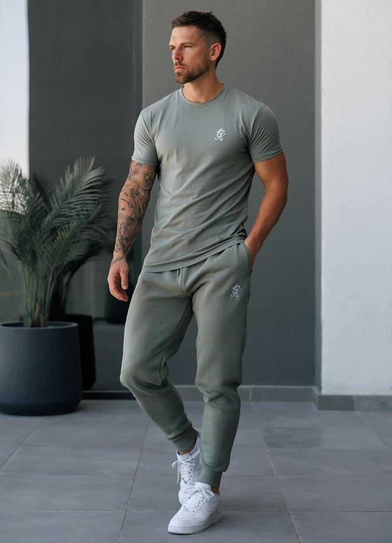 Gym King Fundamental Tee - Soft Khaki