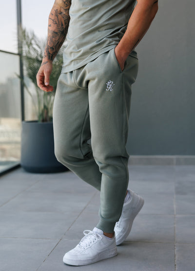 Gym King Fundamental Fleece Jogger - Soft Khaki