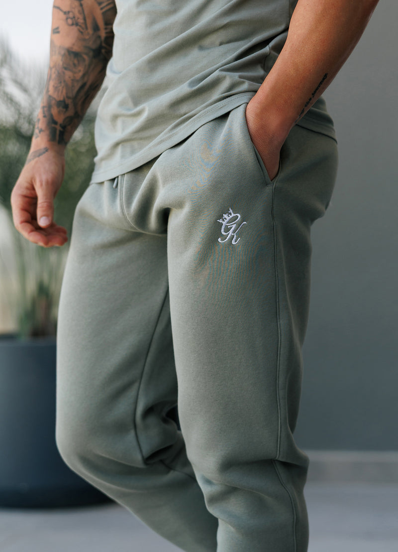 Gym King Fundamental Fleece Jogger - Soft Khaki