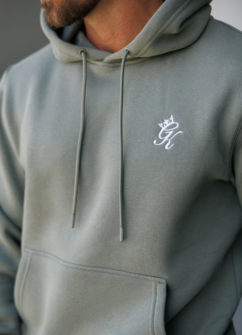 Gym King Fundamental Fleece Hood - Soft Khaki