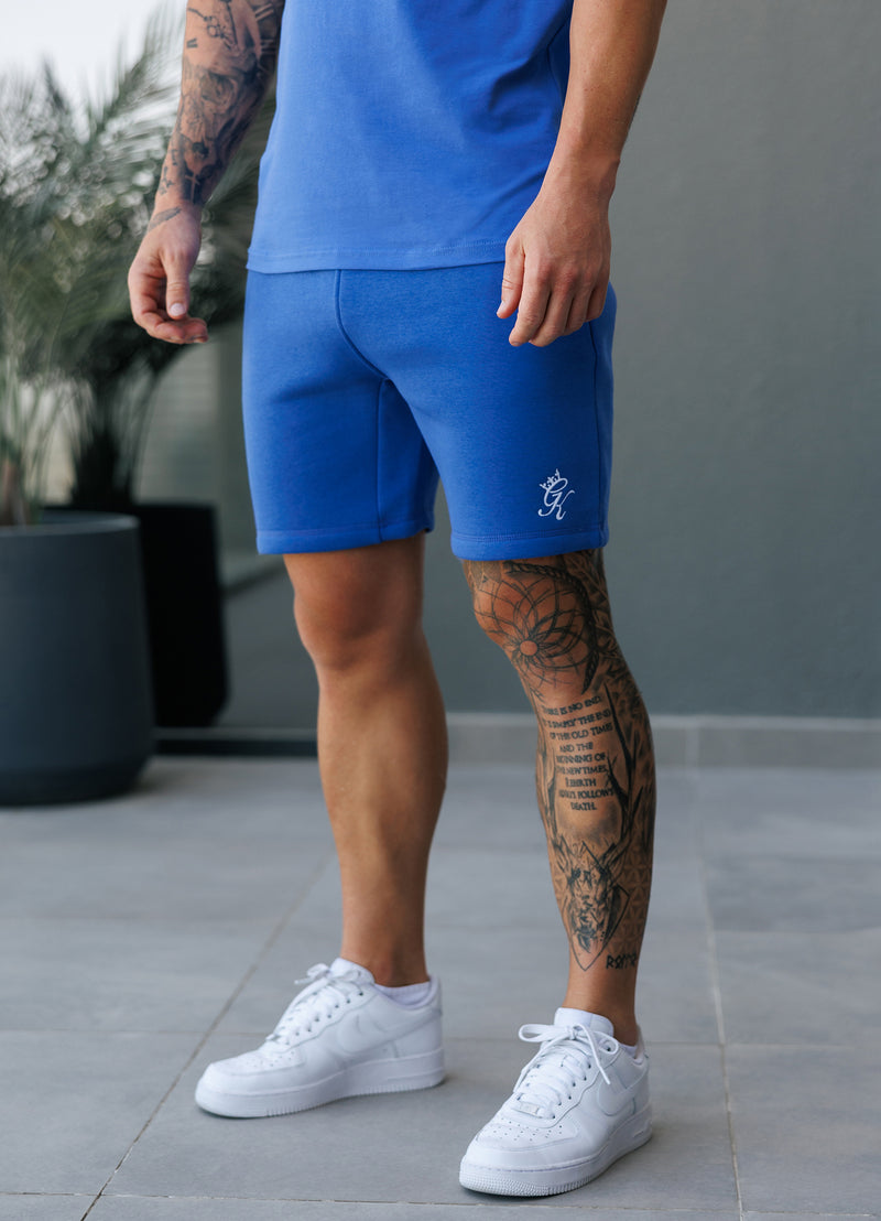 Gym King Fundamental Fleece Short - Sonic Blue