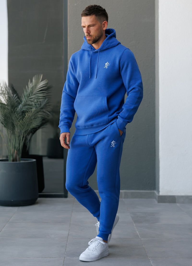 Gym King Fundamental Fleece Tracksuit - Sonic Blue