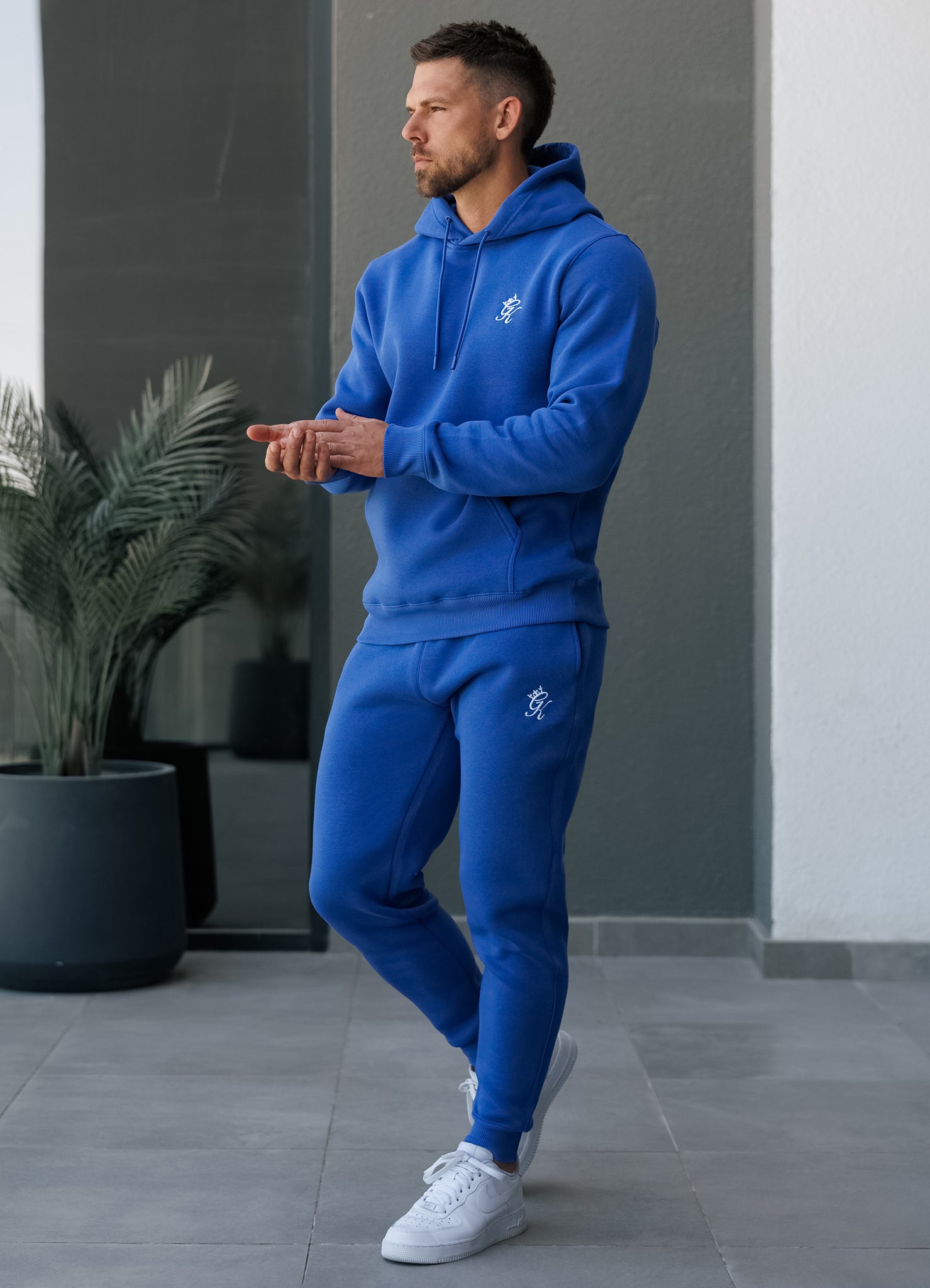 Gym King Fundamental Fleece Jogger - Sonic Blue