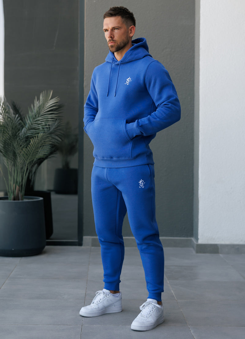 Gym King Fundamental Fleece Tracksuit - Sonic Blue