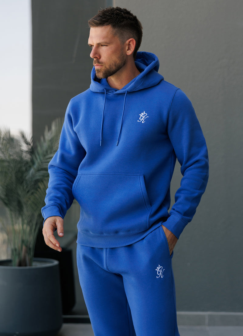 Gym King Fundamental Fleece Tracksuit - Sonic Blue