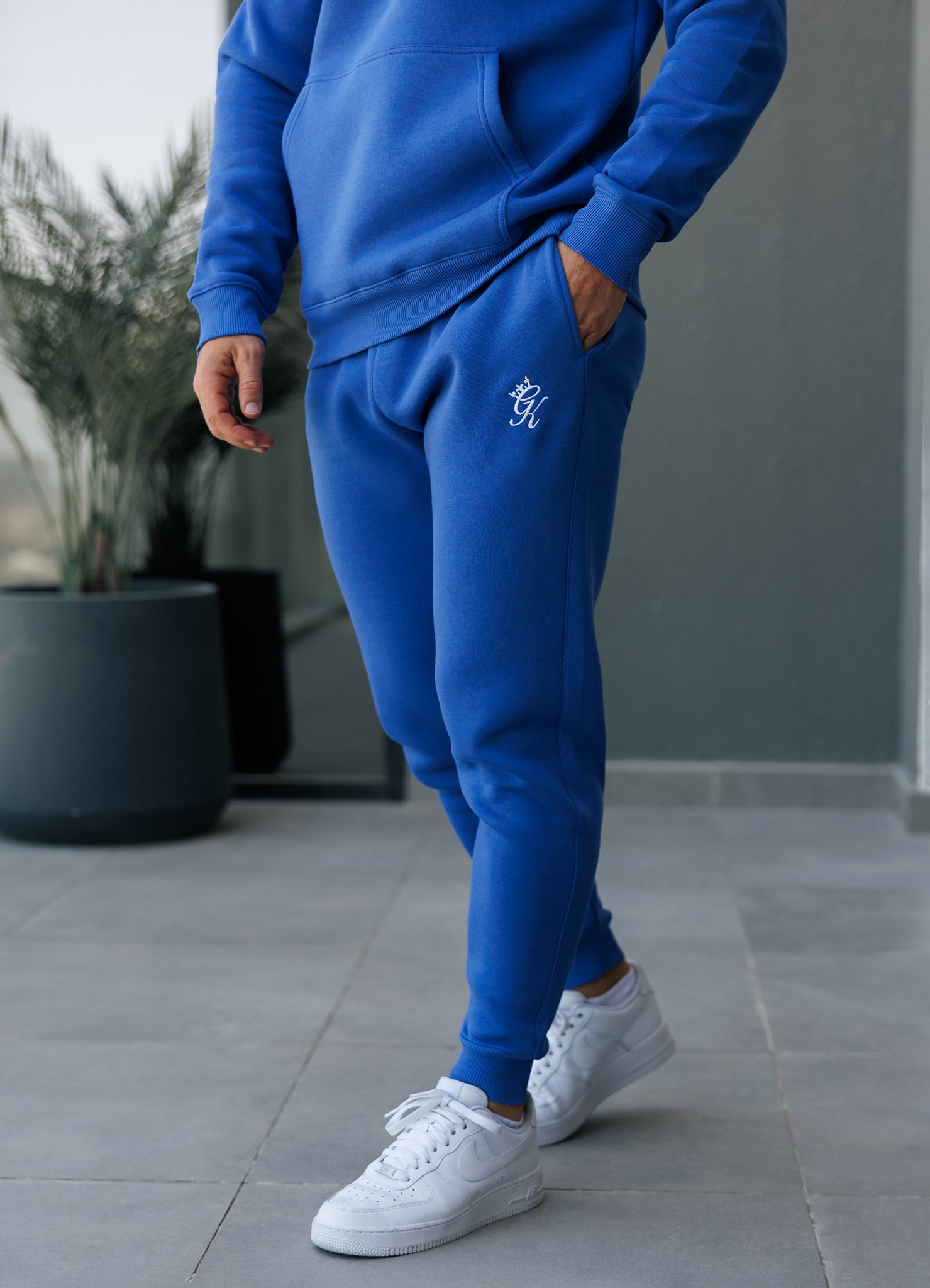 Gym King Fundamental Fleece Jogger - Sonic Blue
